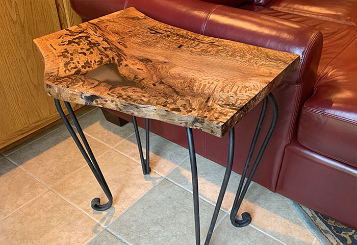 Epoxy Side Table