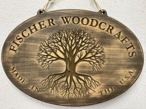 Fischer Woodcrafts Sign